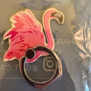 Pink Flamingo phone/ring Holder 🦩